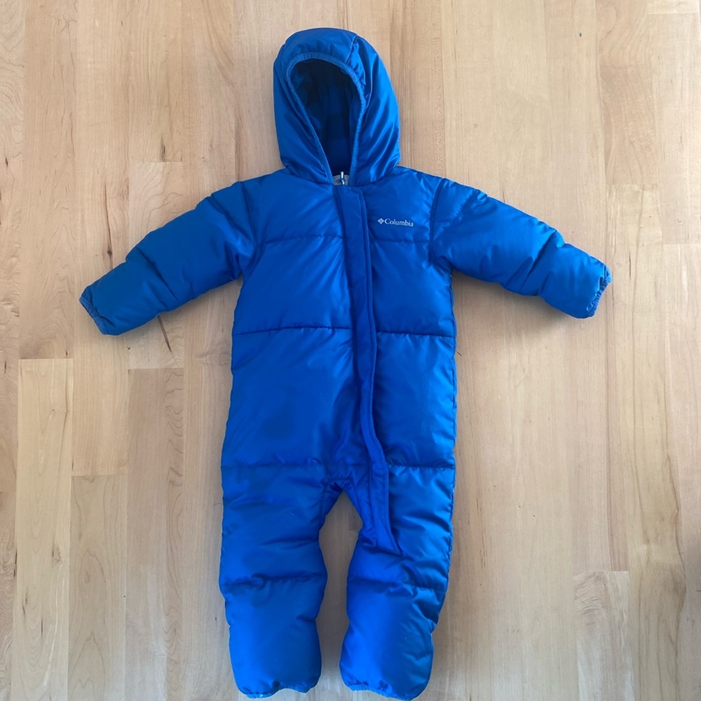 Columbia Puffer Bunting Snowsuit Size 18-24M